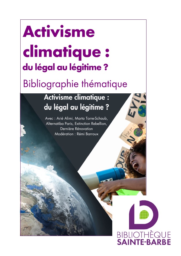 bibliographie Activisme climatique