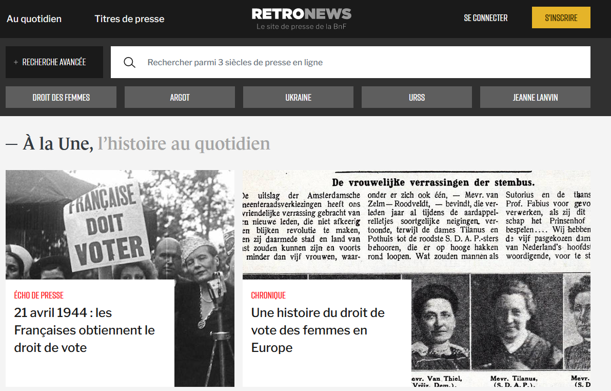 site RetroNews