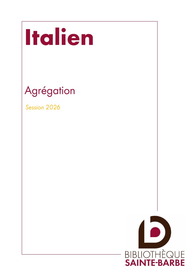 bibliographie histoire agregation 2023