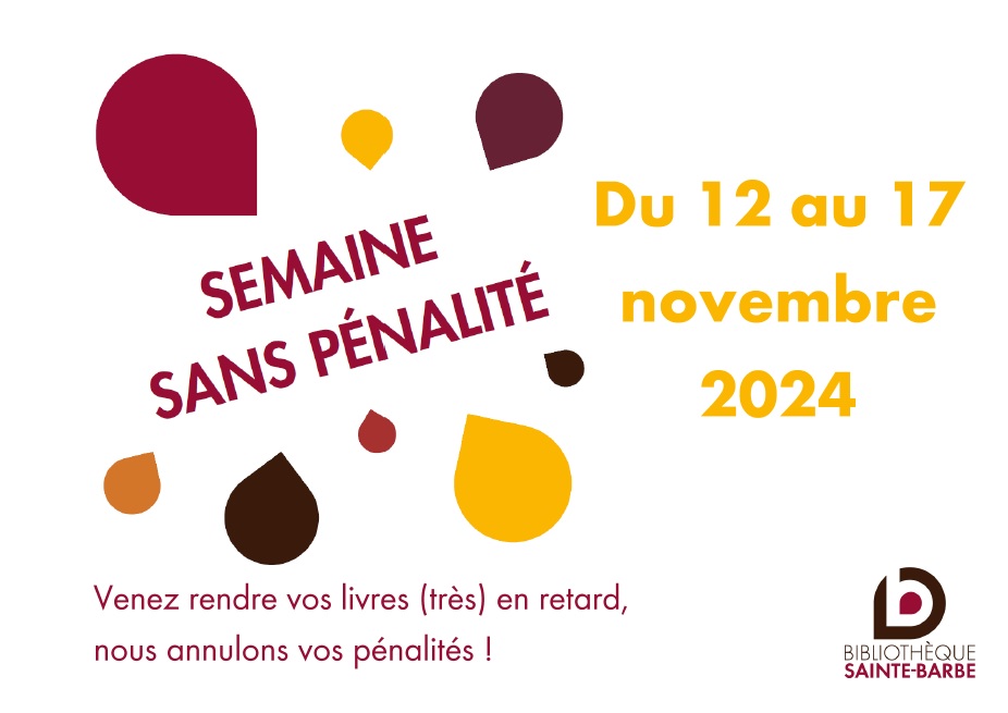 Semaine sans pénalité 2024