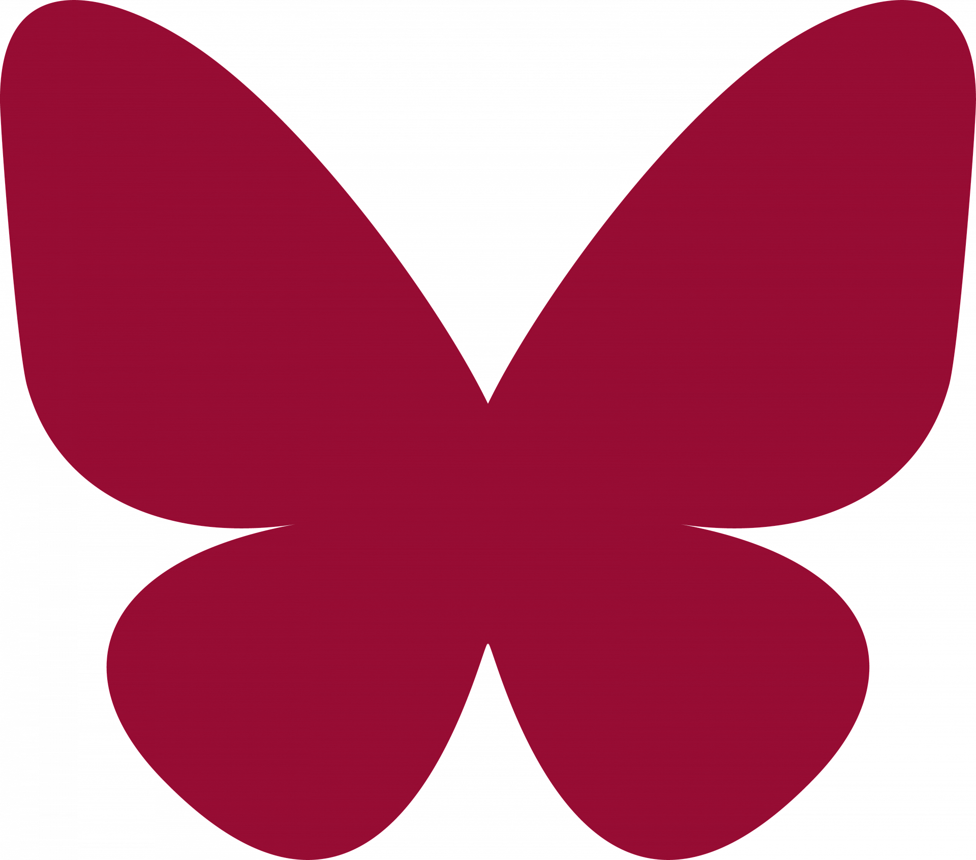 logo twitter rouge