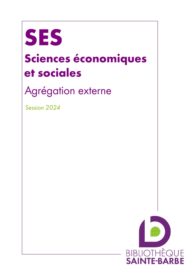 bibliographie economie gestion agregation 2023