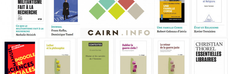 Ebooks de Cairn accessibles en texte intégral - BSB 2021