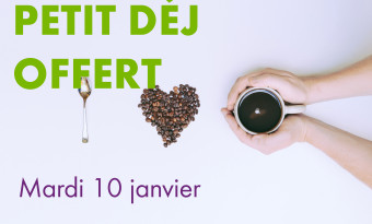 Petit déjeuner offert le mardi 10 janvier à 10h - BSB 2023