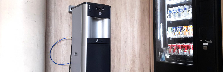 Fontaine à eau disponible au Kiosque - BSB 2024