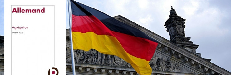 Bibliographie pour l'agrégation d'allemand 2025  - BSB 2024