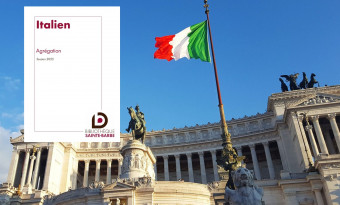 Bibliographie pour l'agrégation d'italien 2025 - BSB 2024