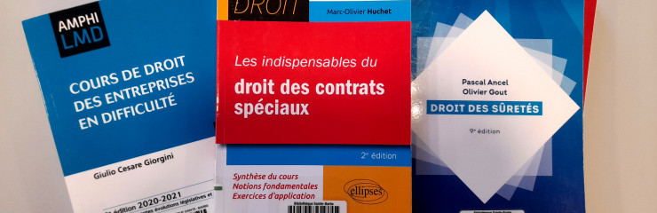 Nouvelles cotes en droit - BSB 2025