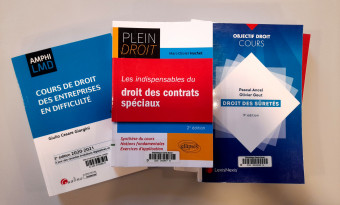 Nouvelles cotes en droit - BSB 2025