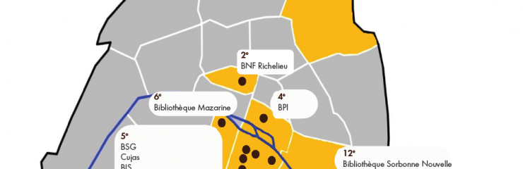 Carte des bibliothèques - BSB 2025