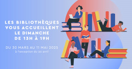 Ouverture 6 dimanches de 13h à 19h en mars, avril et mai 2025 - BSB 2025
