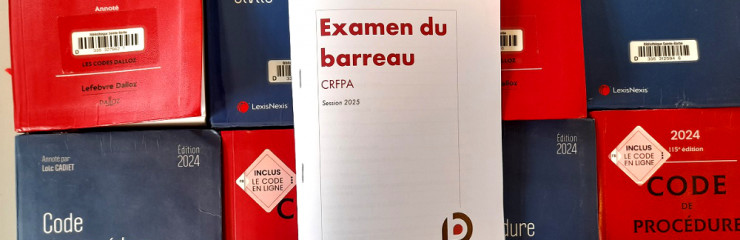 Bibliographie examen du barreau (CRFPA) - BSB 2025