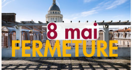 Fermeture jeudi 8 mai 2025 - BSB 2025