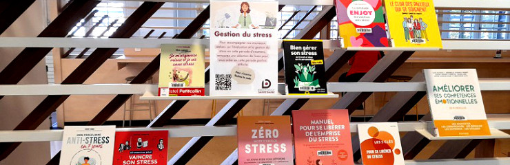 Sélection de manuels pour apprendre à mieux gérer le stress. - BSB 2025