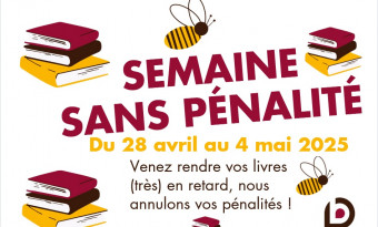 Semaine sans pénalité du lundi 28 avril au dimanche 4 mai inclus - BSB 2025
