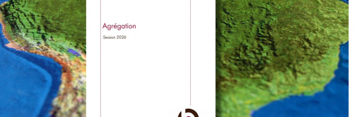 Bibliographie pour l'agrégation de géographie 2026 - BSB 2025