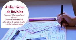 Prochain atelier Fiches de révision  vendredi 17 octobre de 11h à 12h30. - BSB 2025