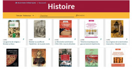 Nouveautés en histoire - BSB 2025