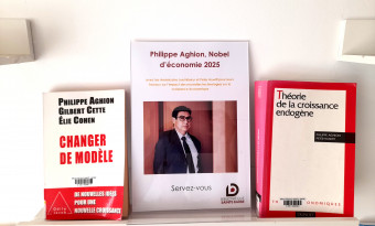 Ouvrages de Philippe Aghion, Prix Nobel 2025 d'économie, disponibles à la BSB - BSB 2025