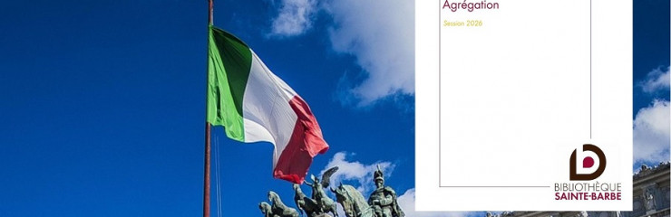 Bibliographie d'agrégation d'italien 2026 - BSB 2025