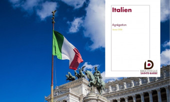 Bibliographie d'agrégation d'italien 2026 - BSB 2025