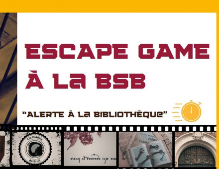 Escape Game à la BSB jeudi 11 décembre - BSB 2025