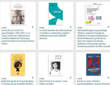 Nouveautés en psychologie - BSB 2025