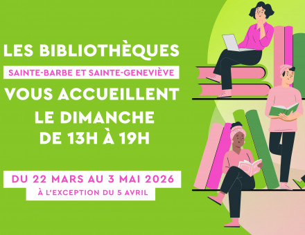 Ouverture 6 dimanches de 13h à 19h en mars, avril et mai 2026 - BSB 2026