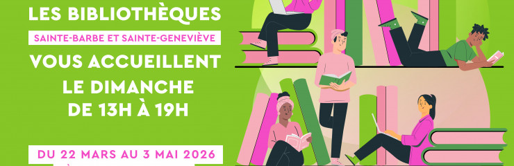 Ouverture 6 dimanches de 13h à 19h en mars, avril et mai 2026 - BSB 2026