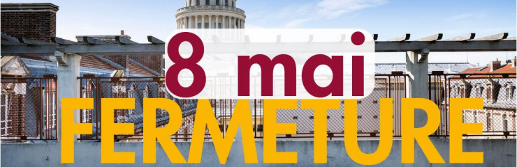 Fermeture vendredi 8 mai - BSB 2026