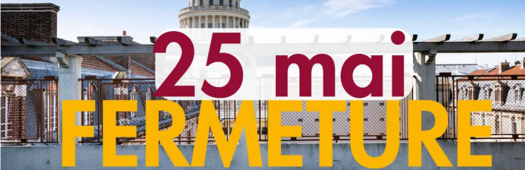 Fermeture lundi 25 mai - BSB 2026