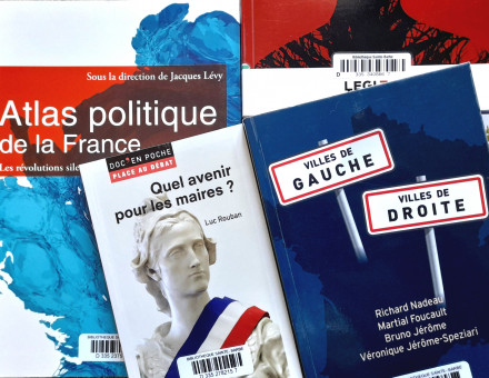 Sélection d'ouvrages empruntables sur les élections municipales - BSB 2026
