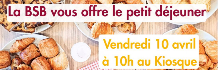 Petit déjeuner de la BSB vendredi 10 avril- BSB 2026