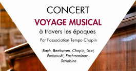 Concert à la BSB 17 avril - BSB 2026