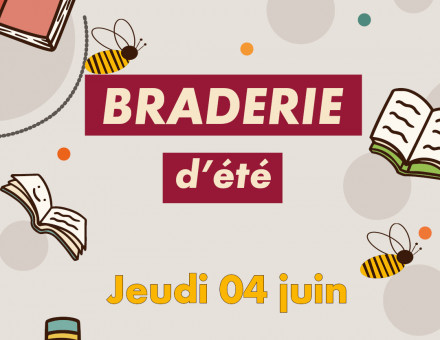 Braderie d'été de la BSB jeudi 4 juin 2026 - BSB 2026