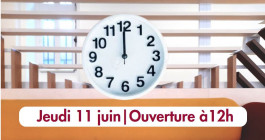 Ouverture à 12h jeudi 11 juin - BSB 2026