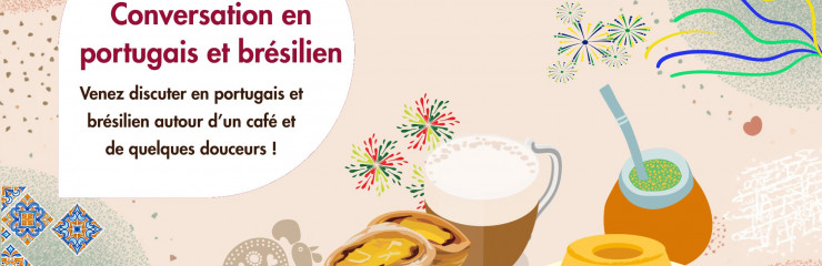 Atelier de conversation en portugais / brésilien autour d'un café le 10 juin - BSB 2026