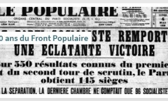 Sélection d'ouvrages. sur le front populaire - BSB 2026