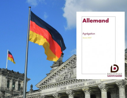 Bibliographie pour l'agrégation d'allemand 2027  - BSB 2026