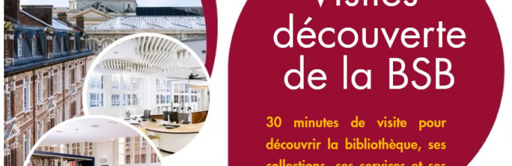 Visites découverte de la BSB - 2026