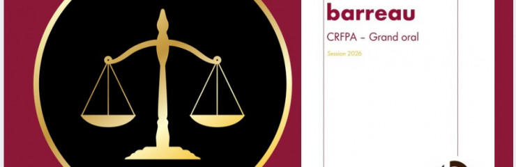 Bibliographie pour le Grand Oral de l'examen du barreau (CRFPA) - BSB 2026