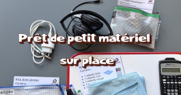 Prêt de petit matériel à la journée à la BSB - 2026