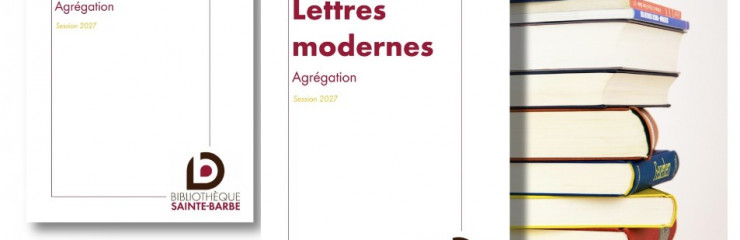 Bibliographies lettres classiques & lettres modernes | Agrégation 2027  - BSB