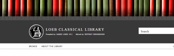 Loeb Classical Library - BSB 2020
