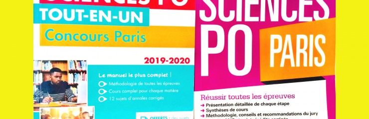 Manuels concours Sciences Po BSB 2019