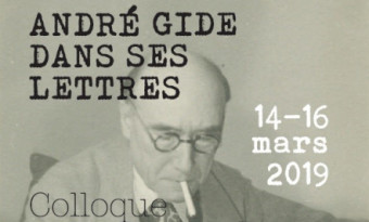 Détail affiche colloque Andre Gide BSB_2019