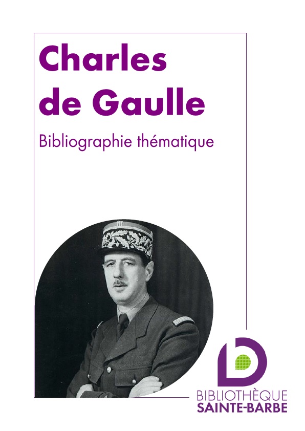 bibliographie Charles de Gaulle