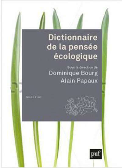 Dictionnaire de la pense ecologique