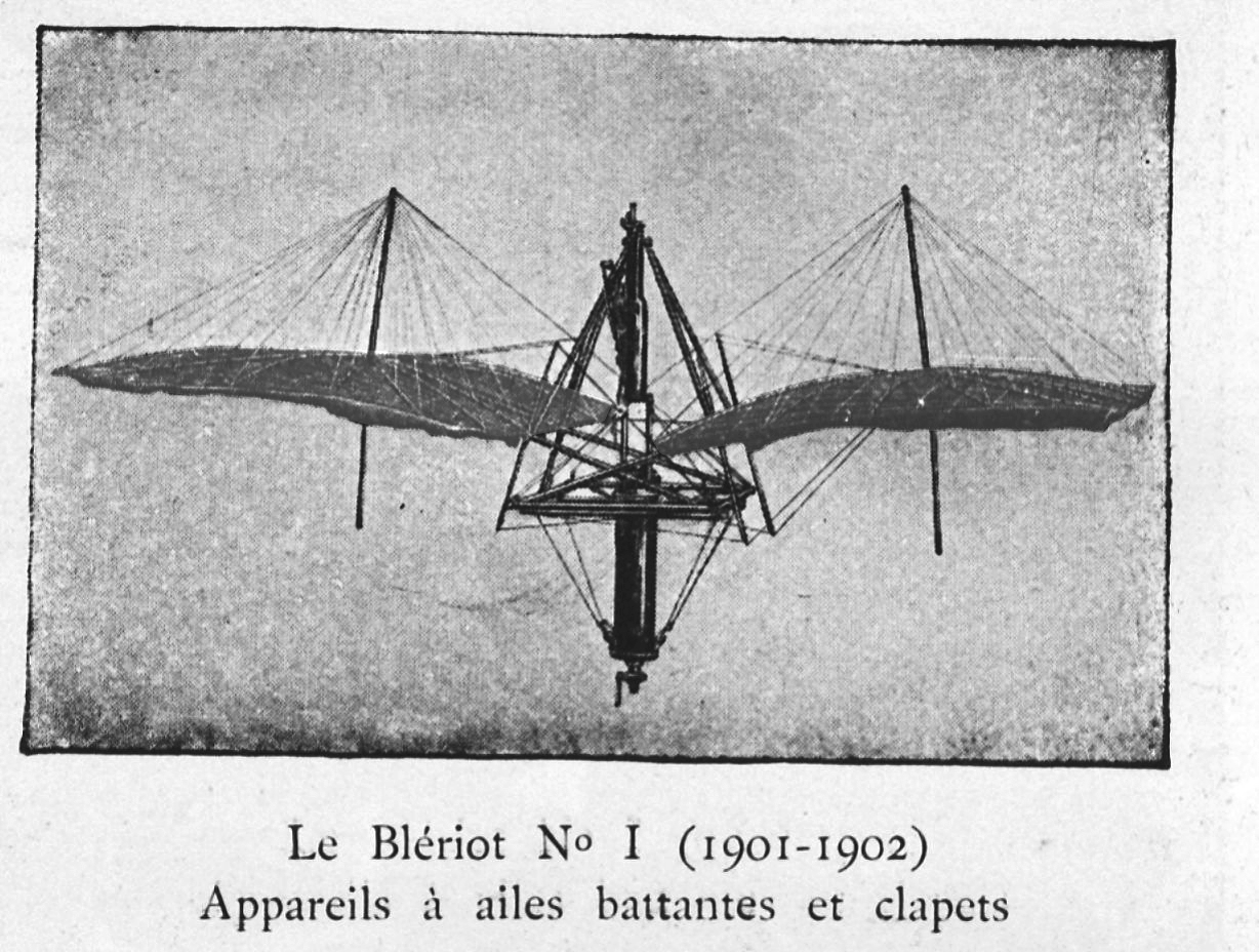 Blériot N I à ailes battantes Laviation triomphante Gallica