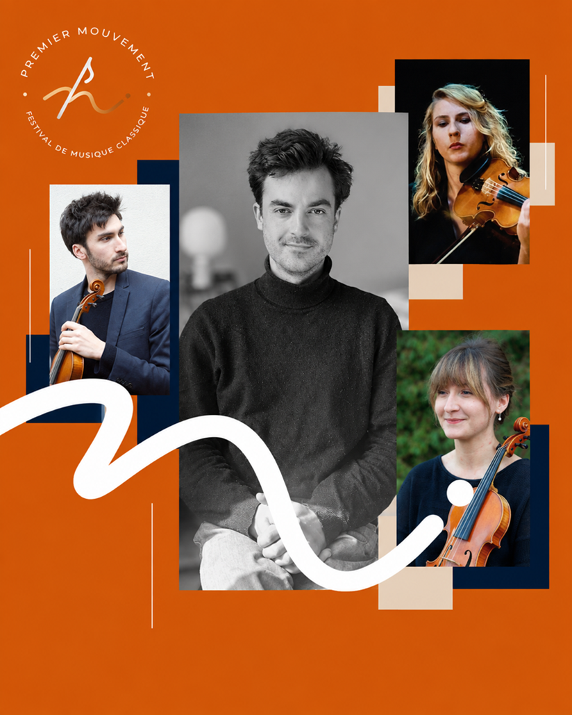 premier mouvement affiche orange